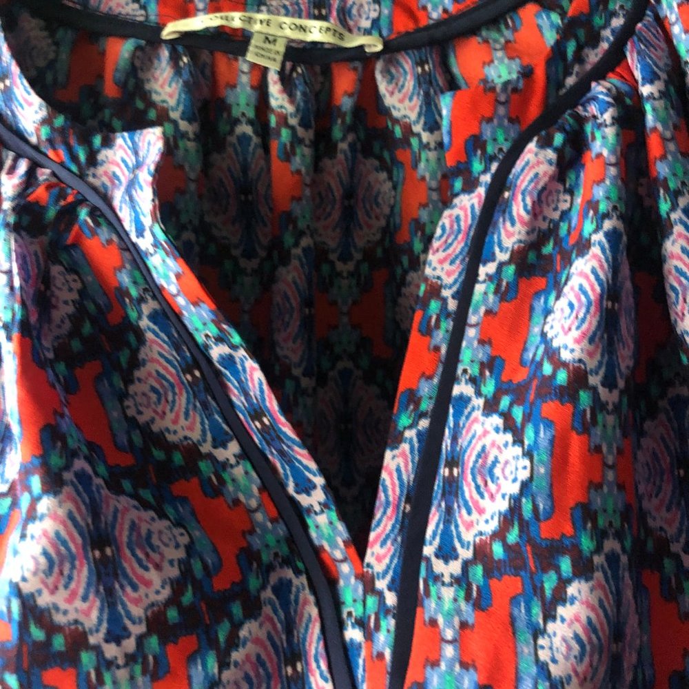 Collective Concepts Colorful Tunic - Picture 4 of 8